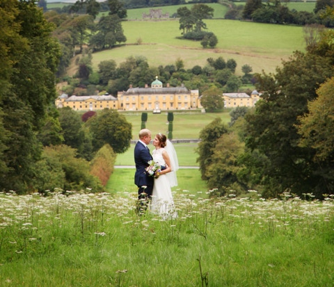 Wedding Couple Jayne Poole at Country Estate