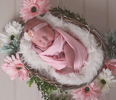 Stunning Baby wrap photography near Barnstaple North Devon by Jayne Poole based in Great Torrington, North Devon for your relaxed and creative Newborn photography, near Bideford, South Molton, Credition and Holsworthy